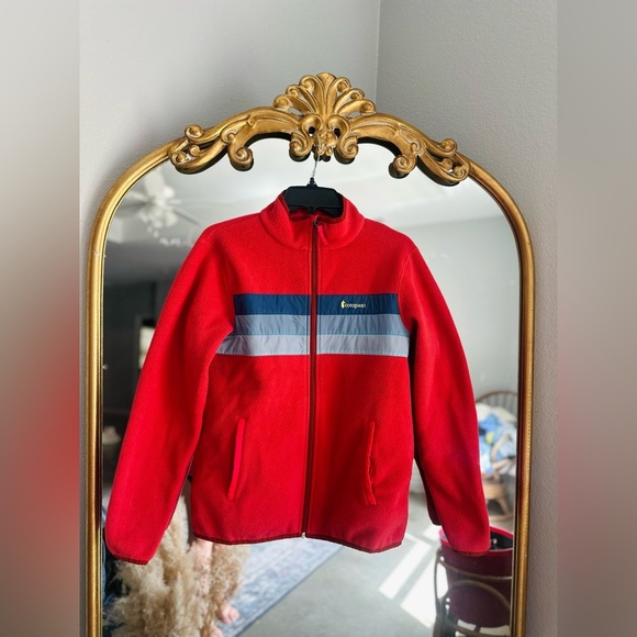 Cotopaxi Teca red fleece zip up jacket XL - Picture 1 of 1